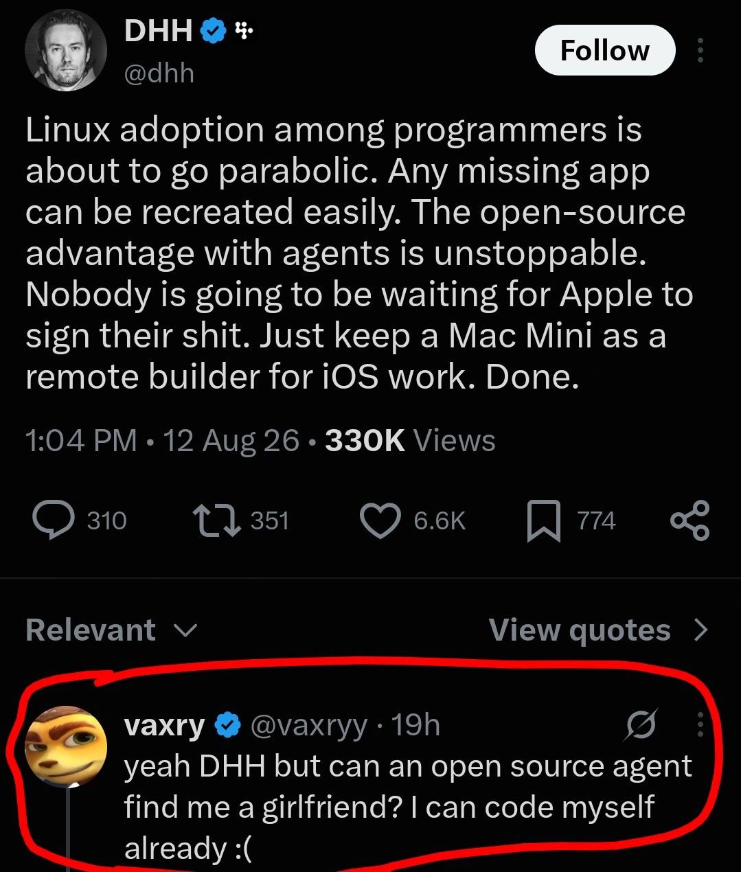 DevHawk ad