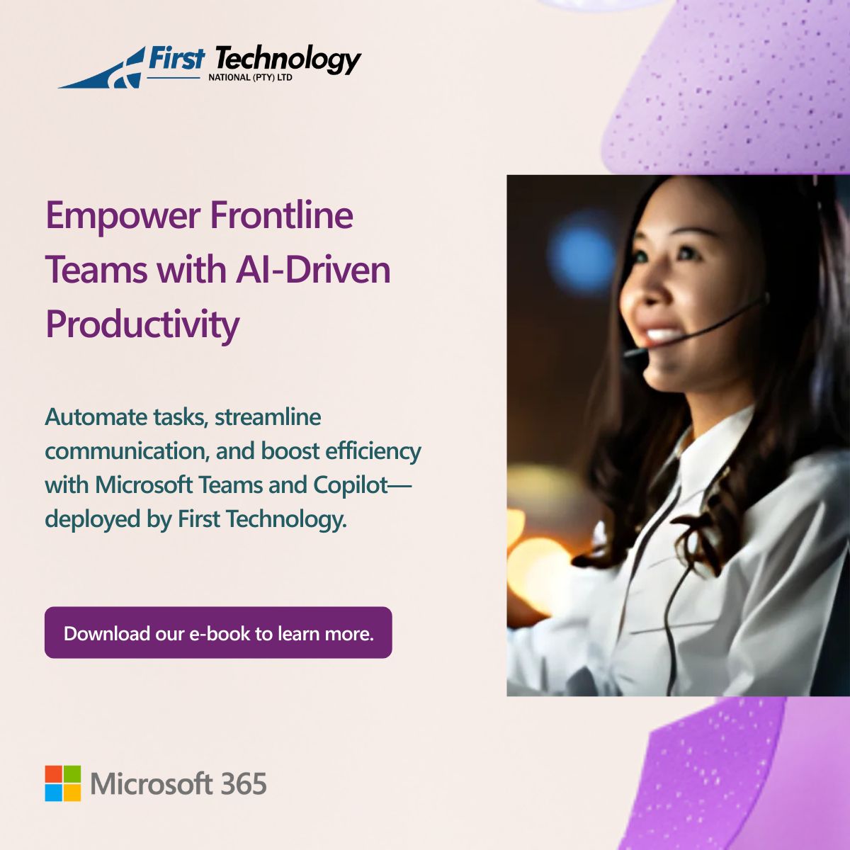 First Technology National (Pty) Ltd ad