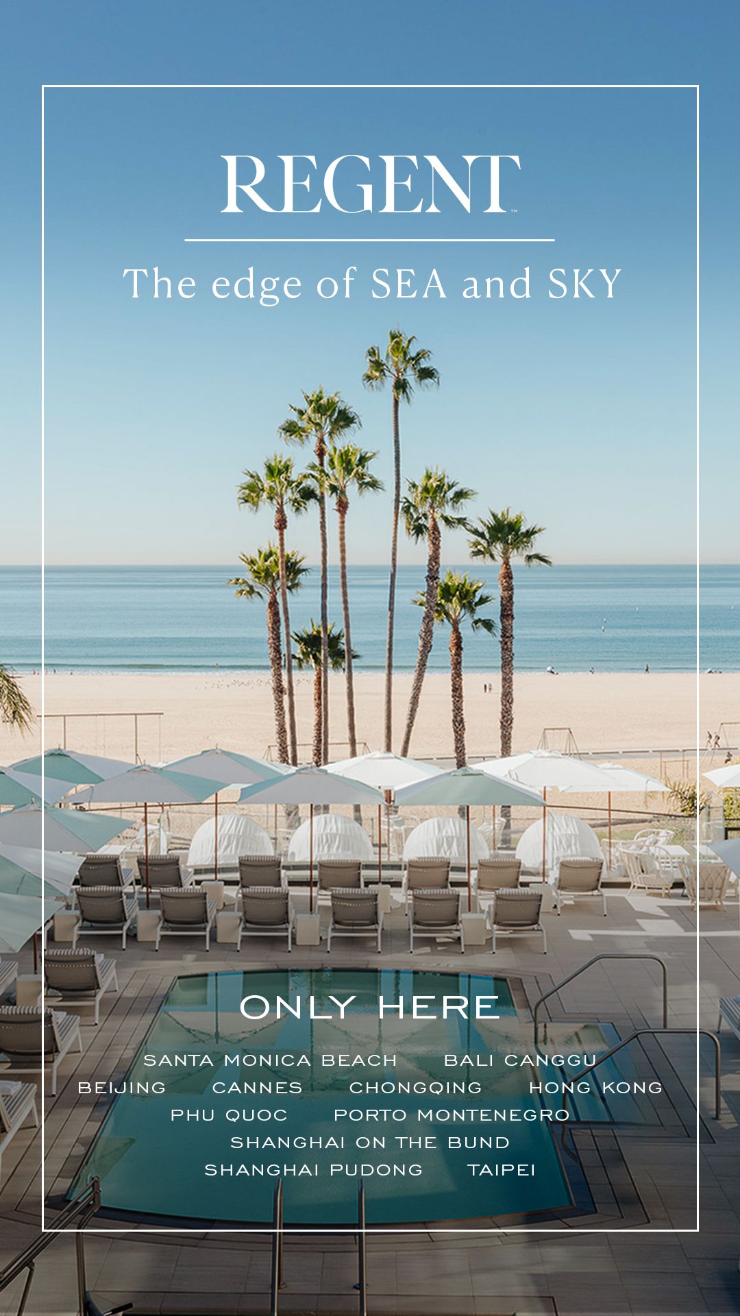 Regent Hotels & Resorts ad