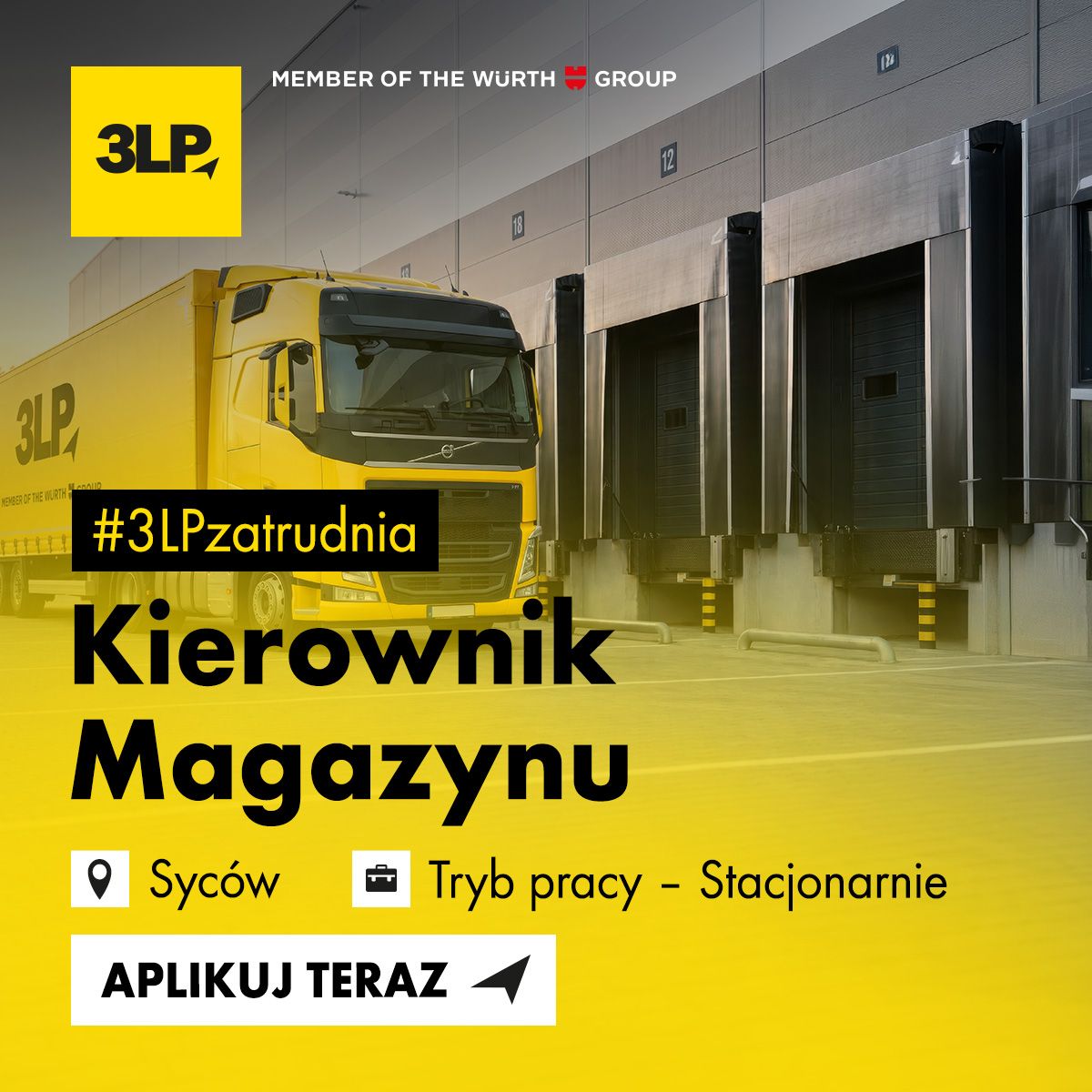3LP S.A. - a WÜRTH GROUP MEMBER ad