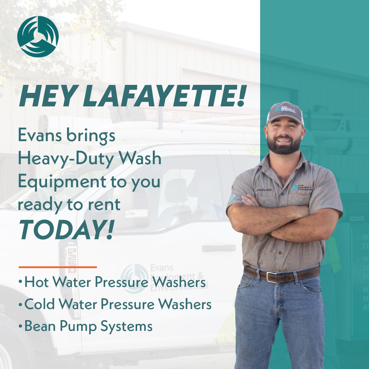 Evans Equipment & Environmental ad
