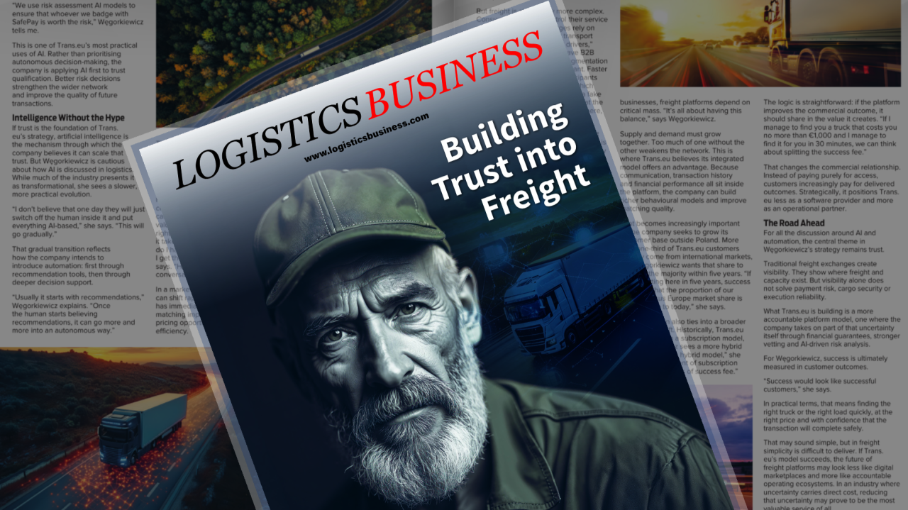 Logistics Business Media ad