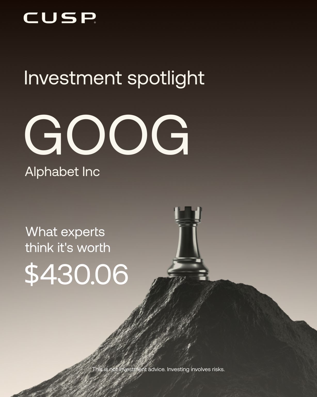 CUSP Wealth ad