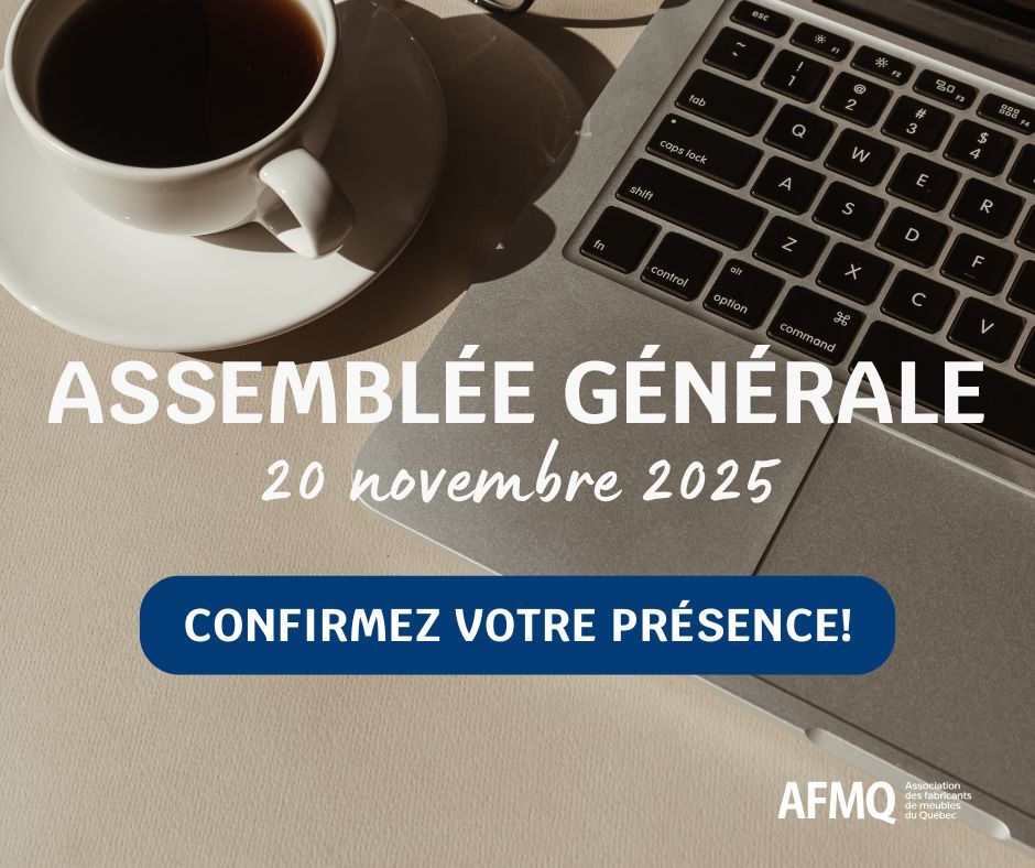 Association des fabricants de meubles du Québec ad