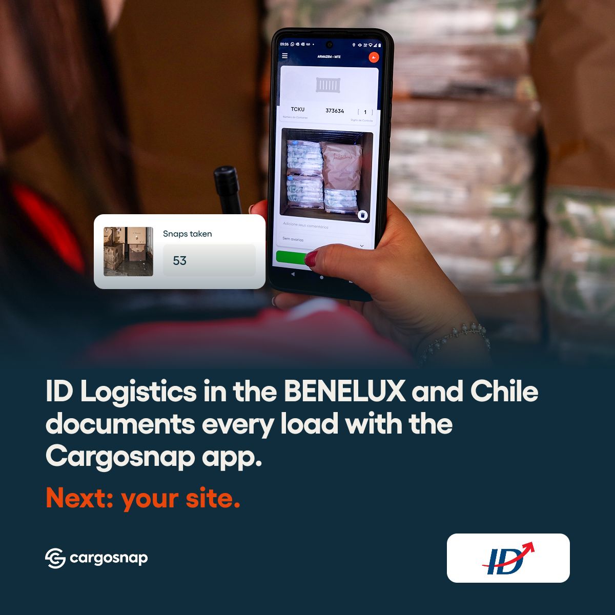 Cargosnap ad