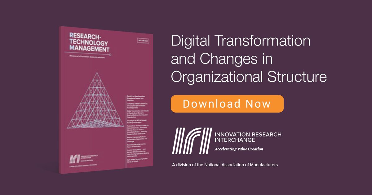 Innovation Research Interchange ad