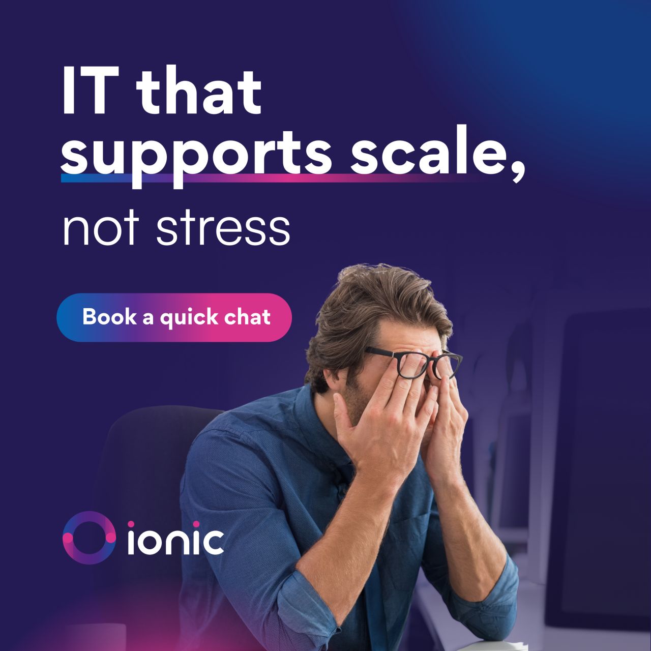 Ionic IT ad