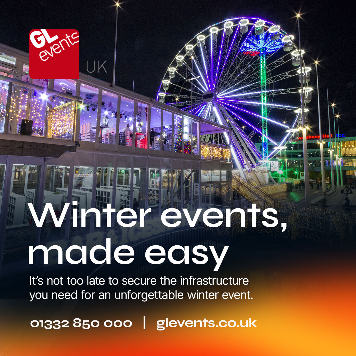 GL events UK ad