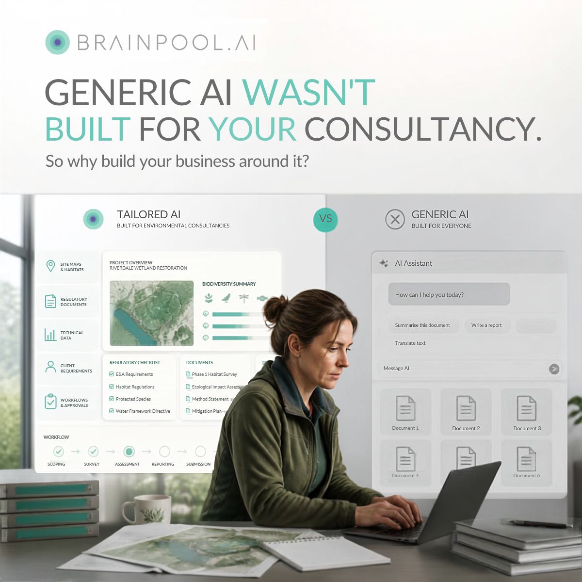Brainpool AI ad