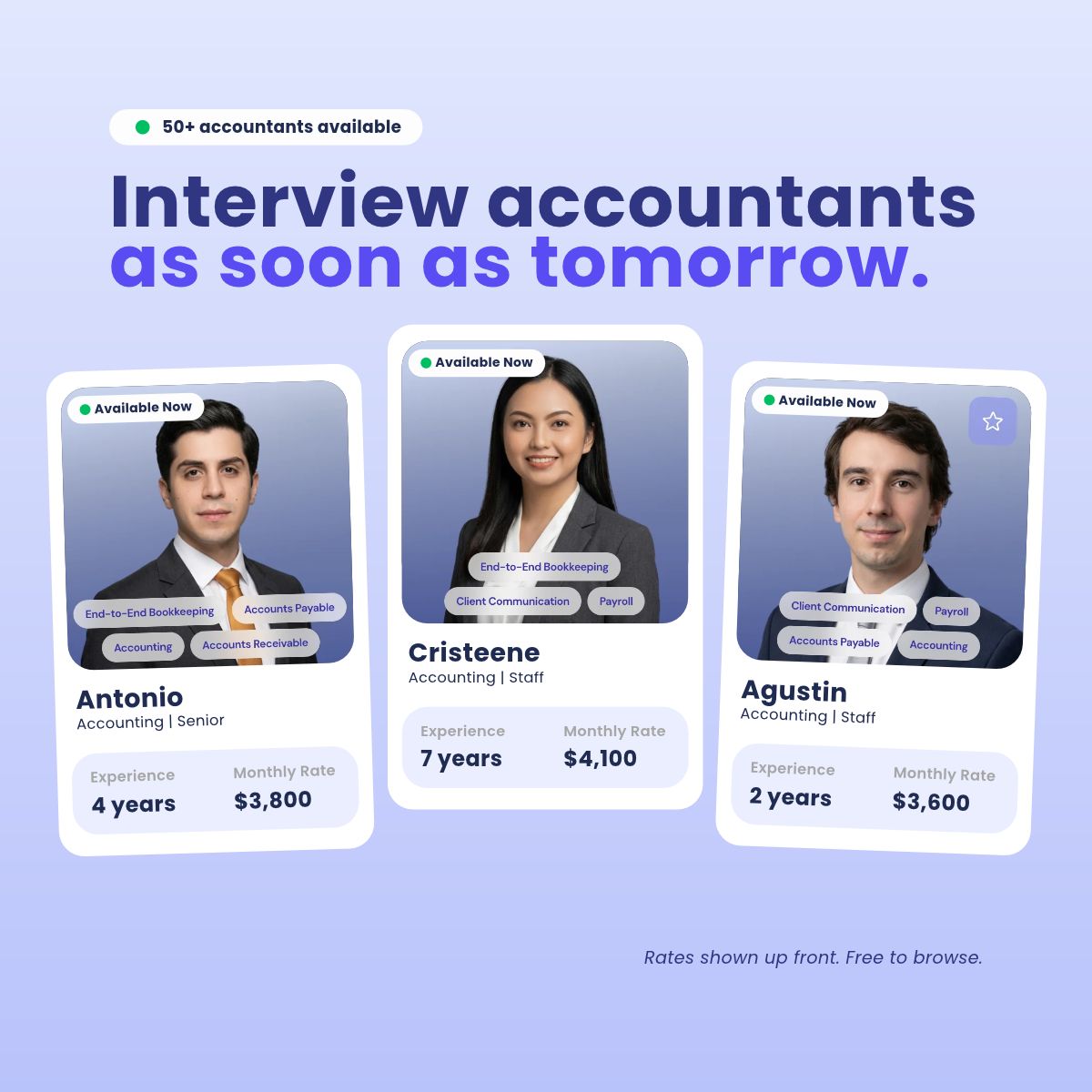Cloud Accountant Staffing ad