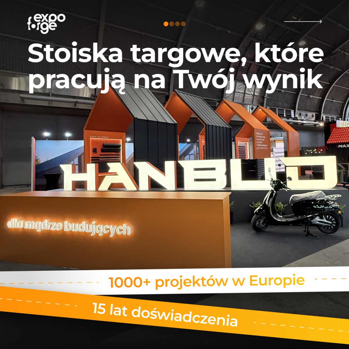 EXPO FORGE | produkcja stoisk targowych ad