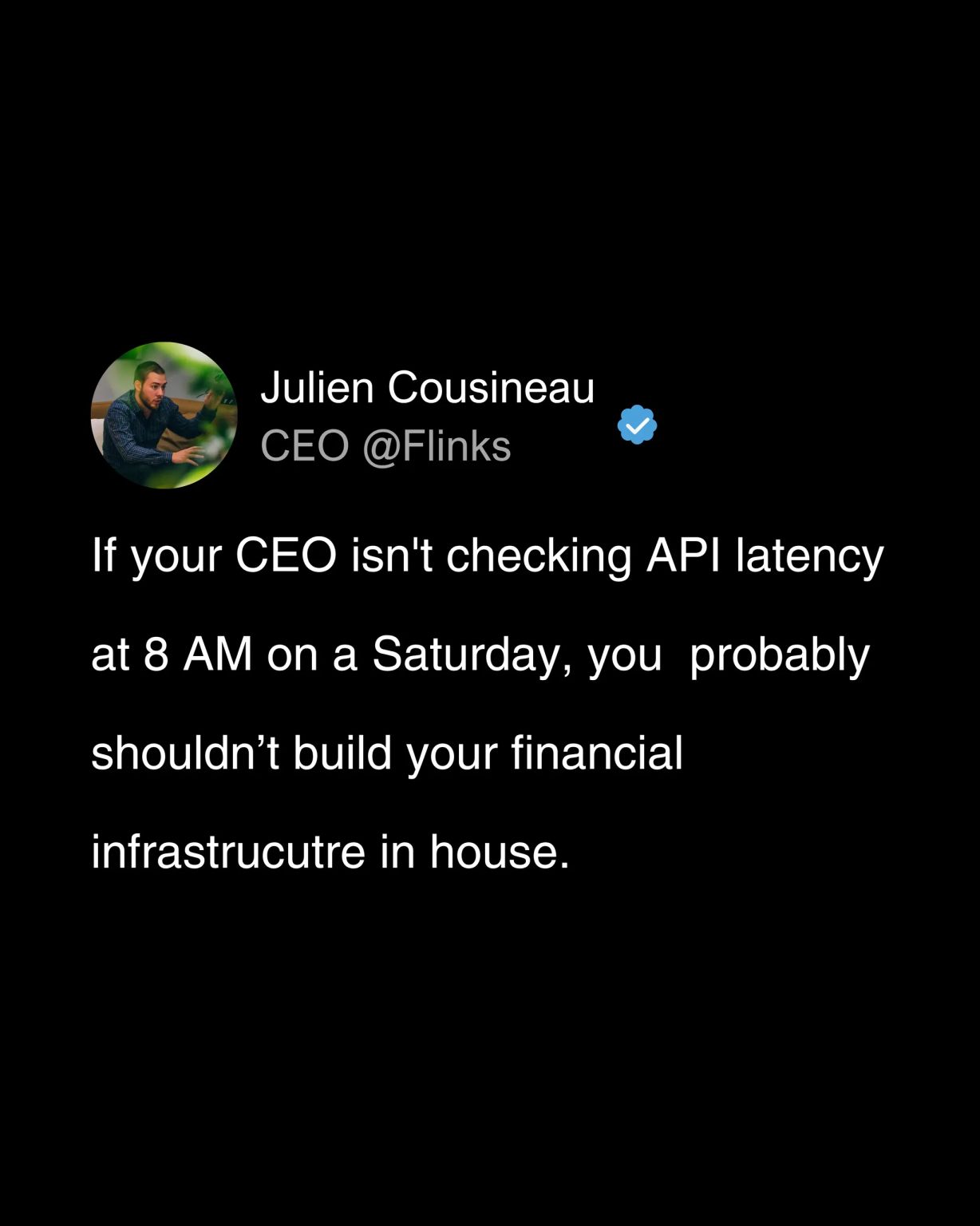 Flinks ad
