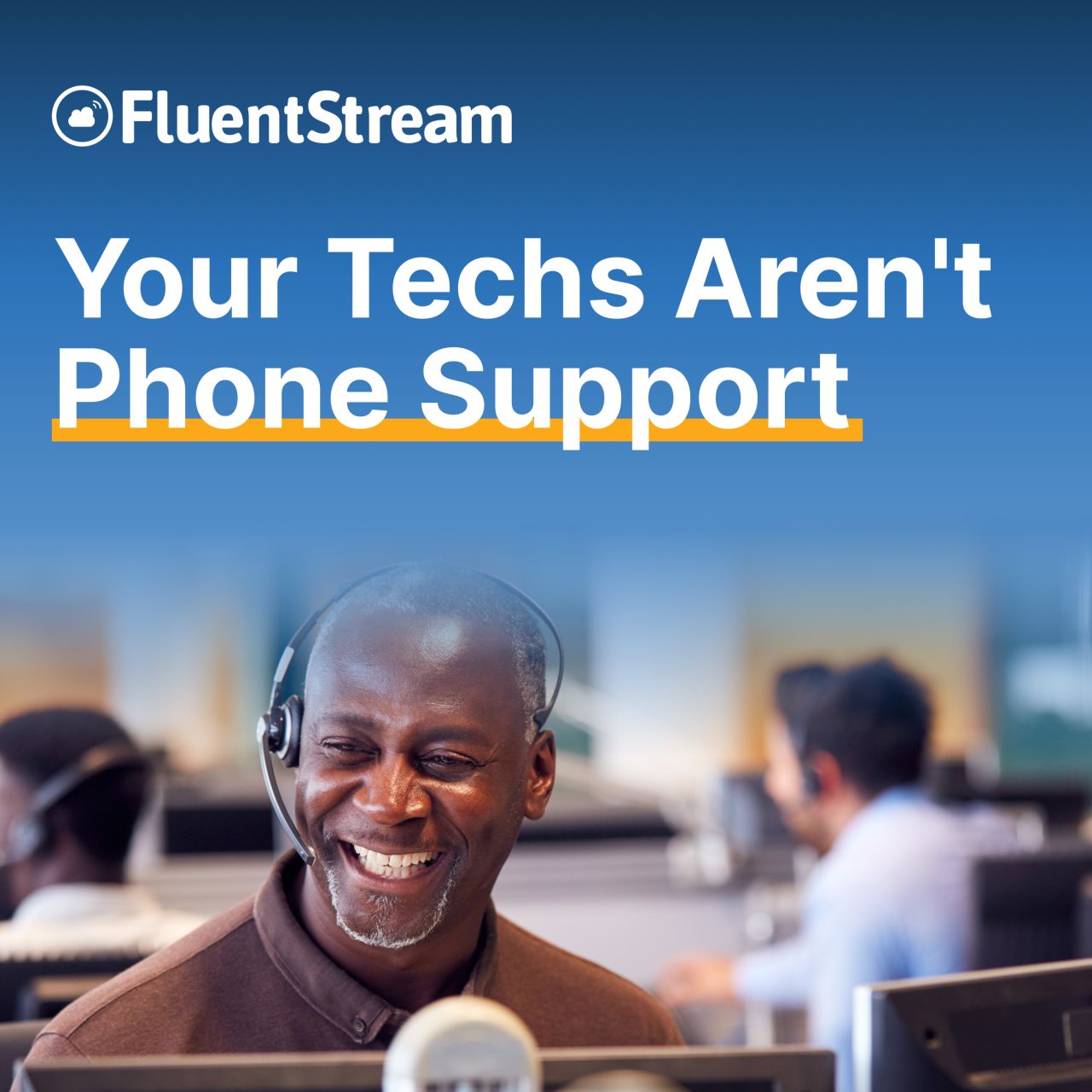 FluentStream ad