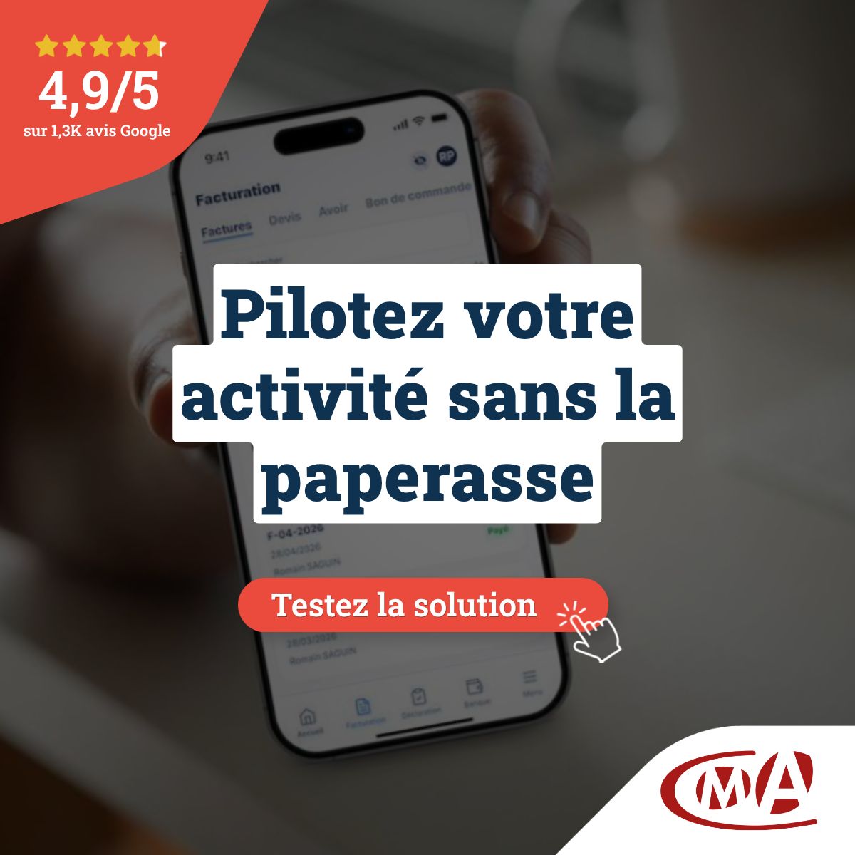 CMA France ad