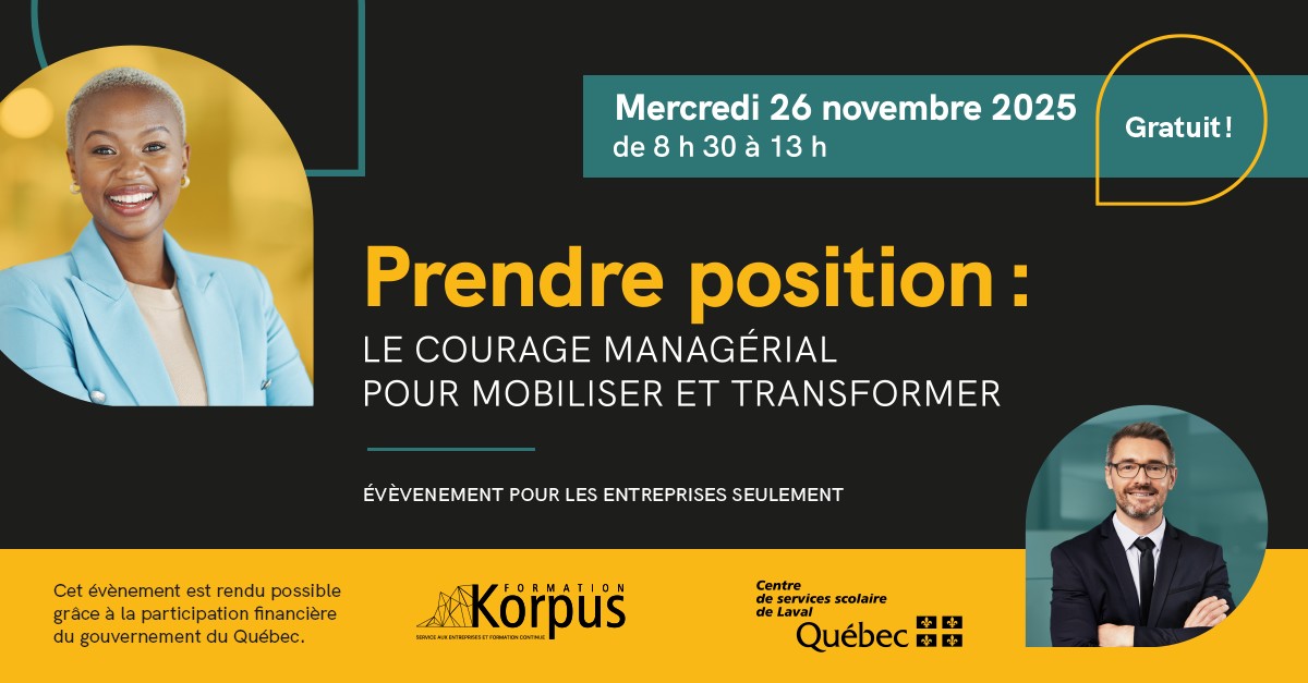 Formation Korpus, service aux entreprises du CSS de Laval ad