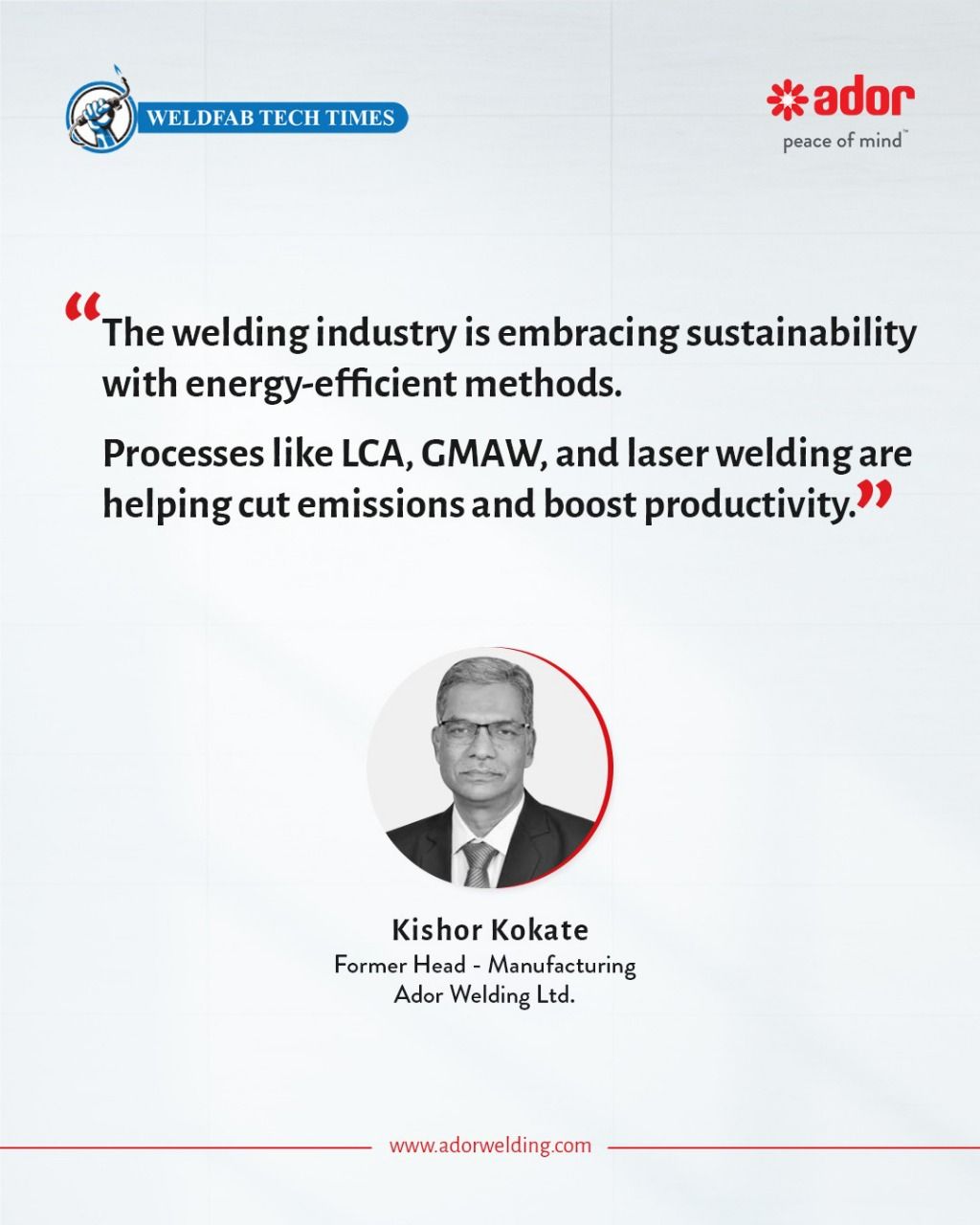 Ador Welding Ltd. ad
