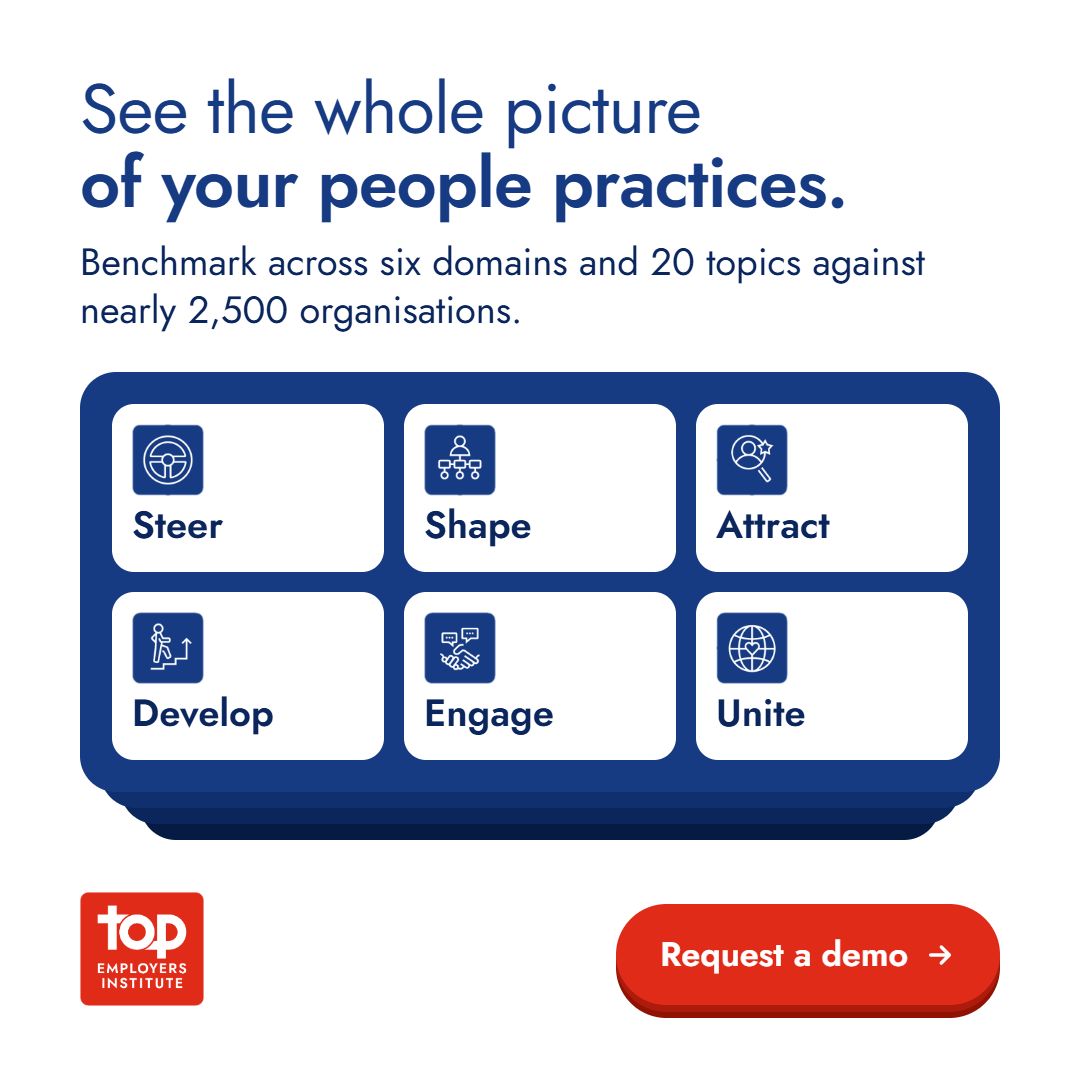 Top Employers Institute ad