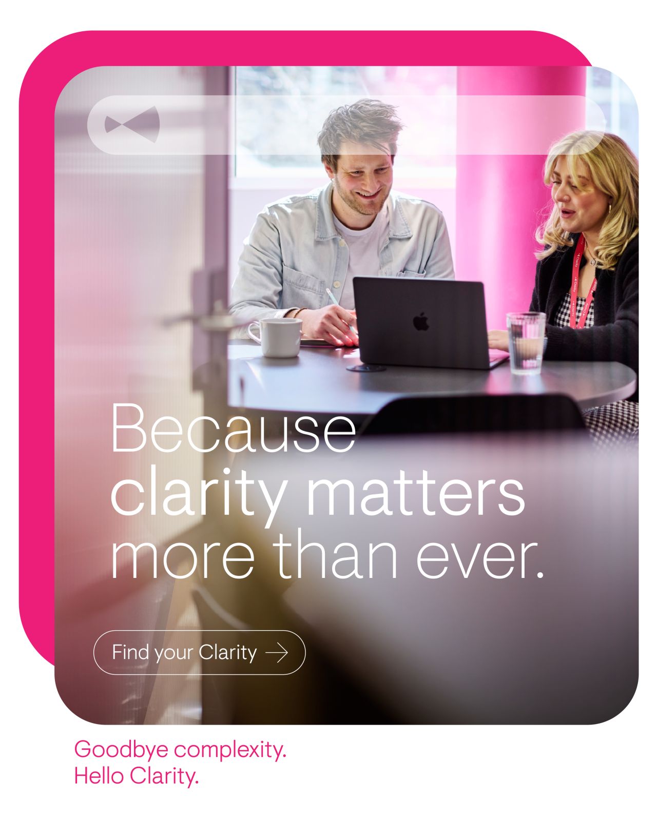 Clarity ad