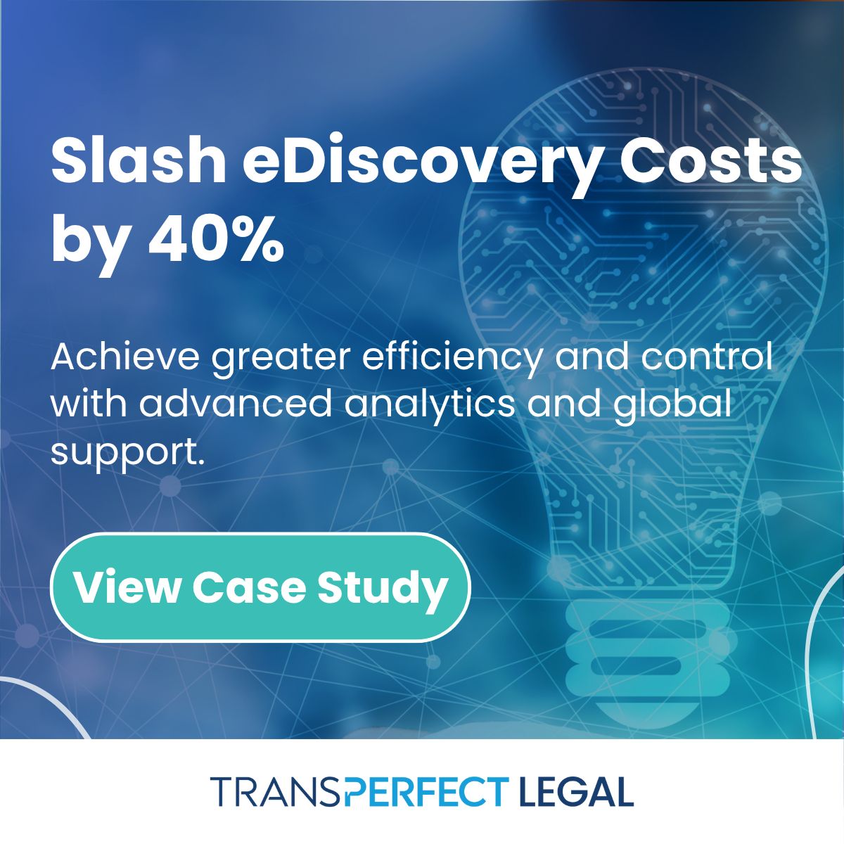 TransPerfect Legal ad
