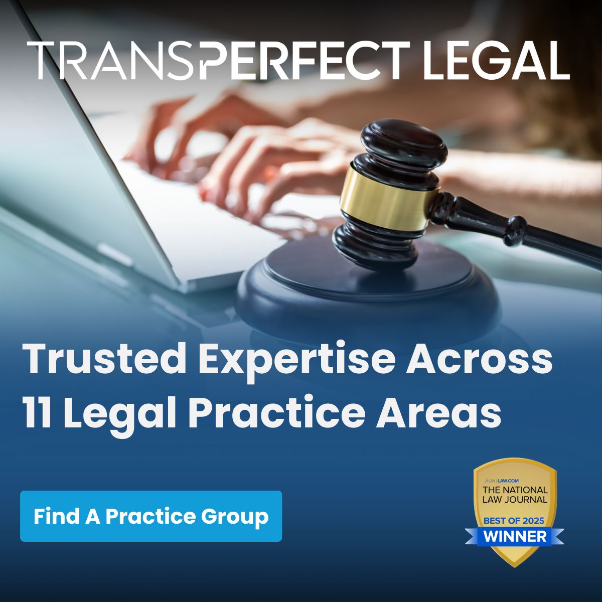 TransPerfect Legal ad