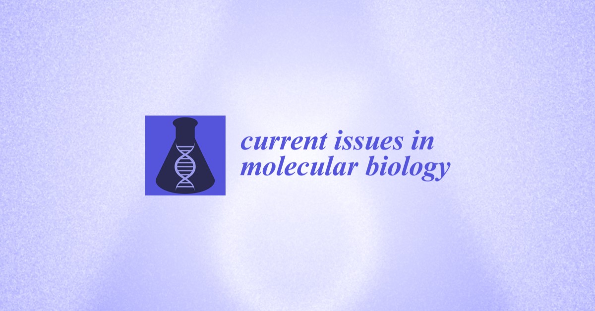 Current Issues in Molecular Biology MDPI ad