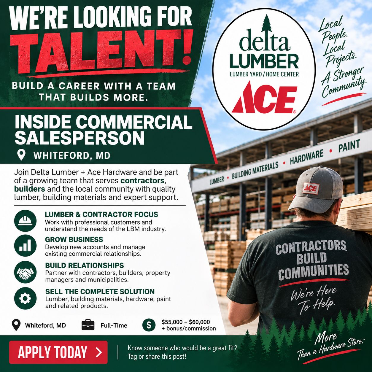 Costello's Ace Hardware ad