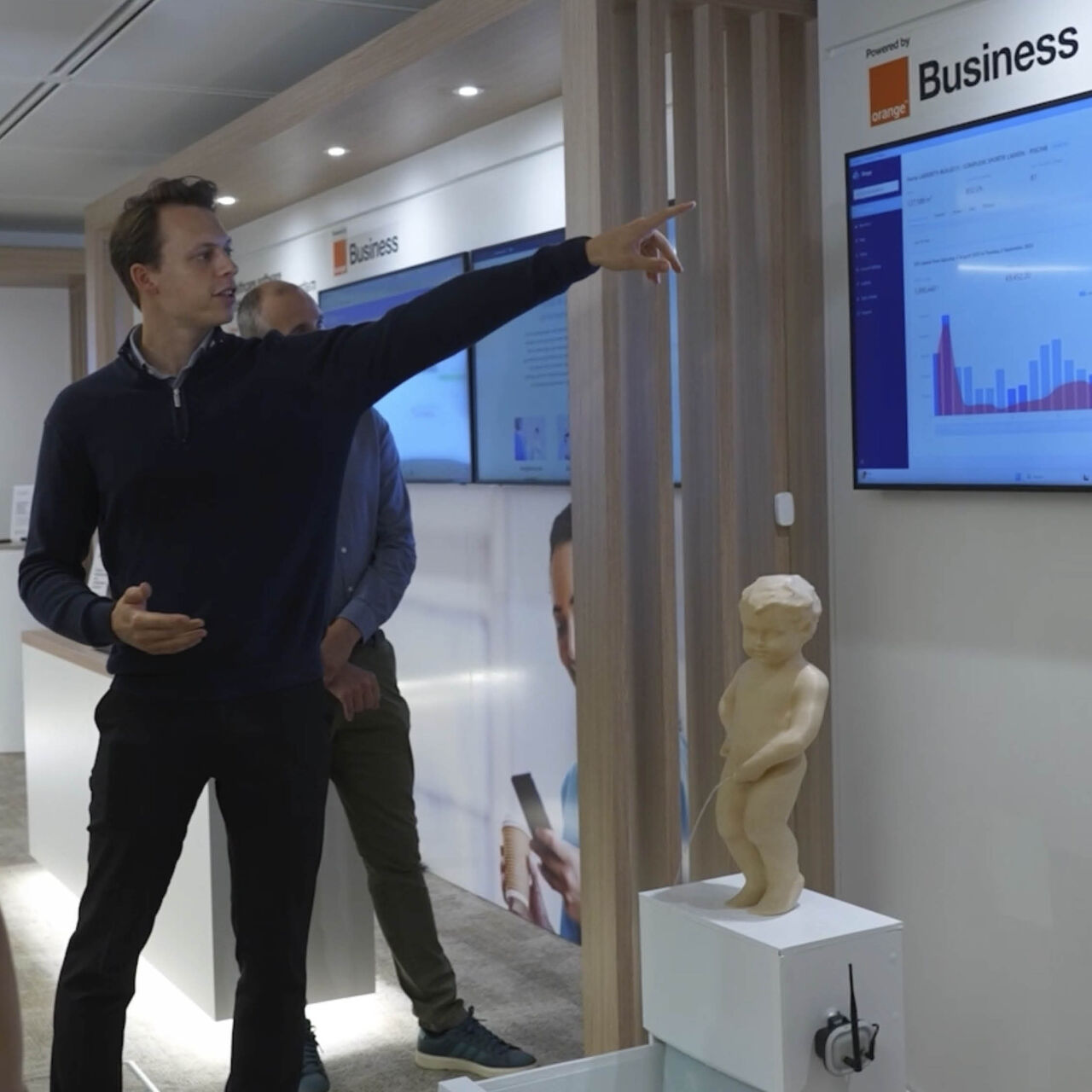Orange Business ad