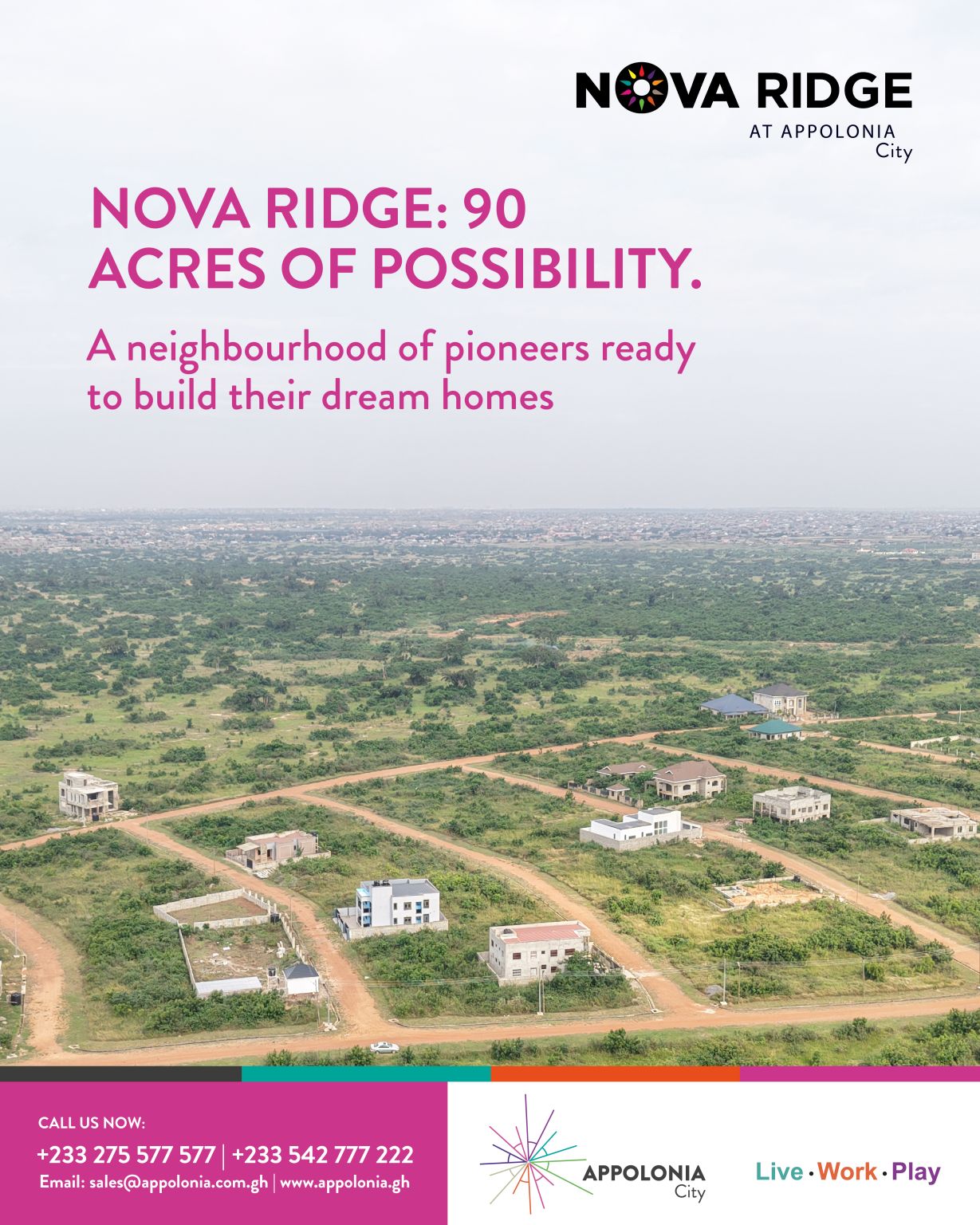 Appolonia City Ghana ad