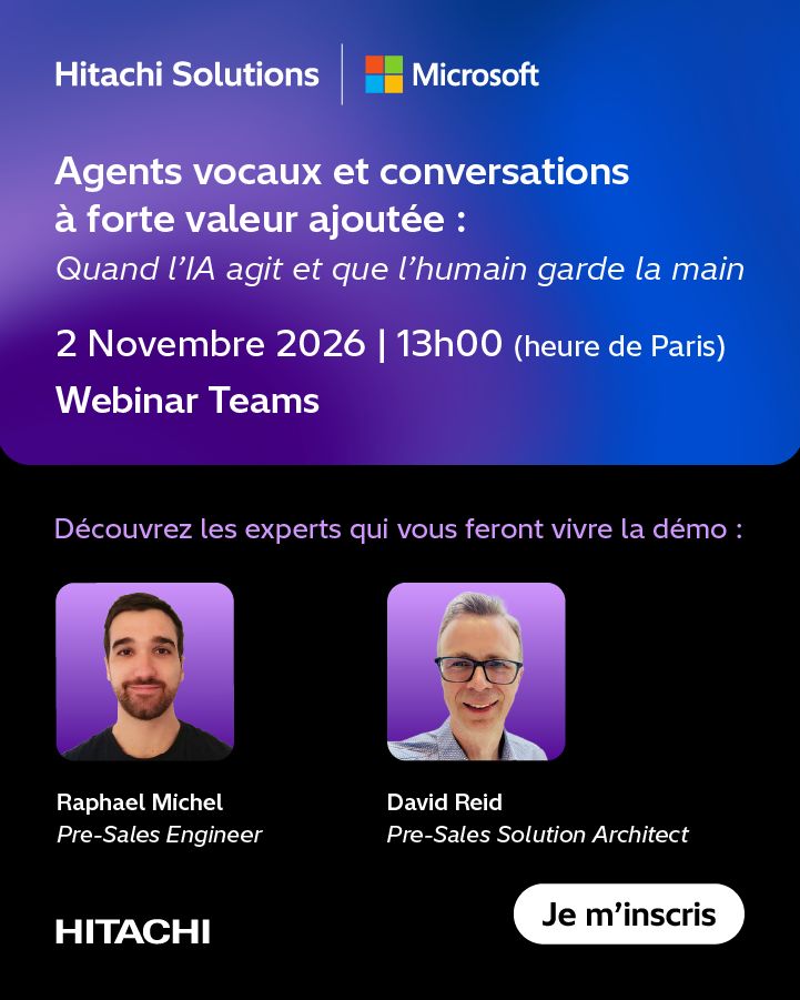 Hitachi Solutions France ad