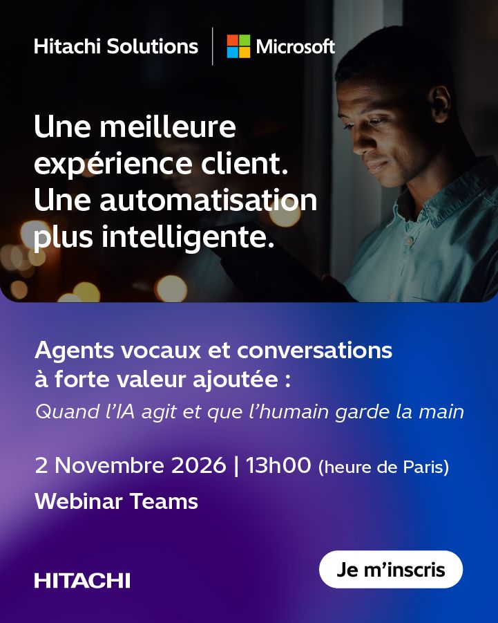 Hitachi Solutions France ad