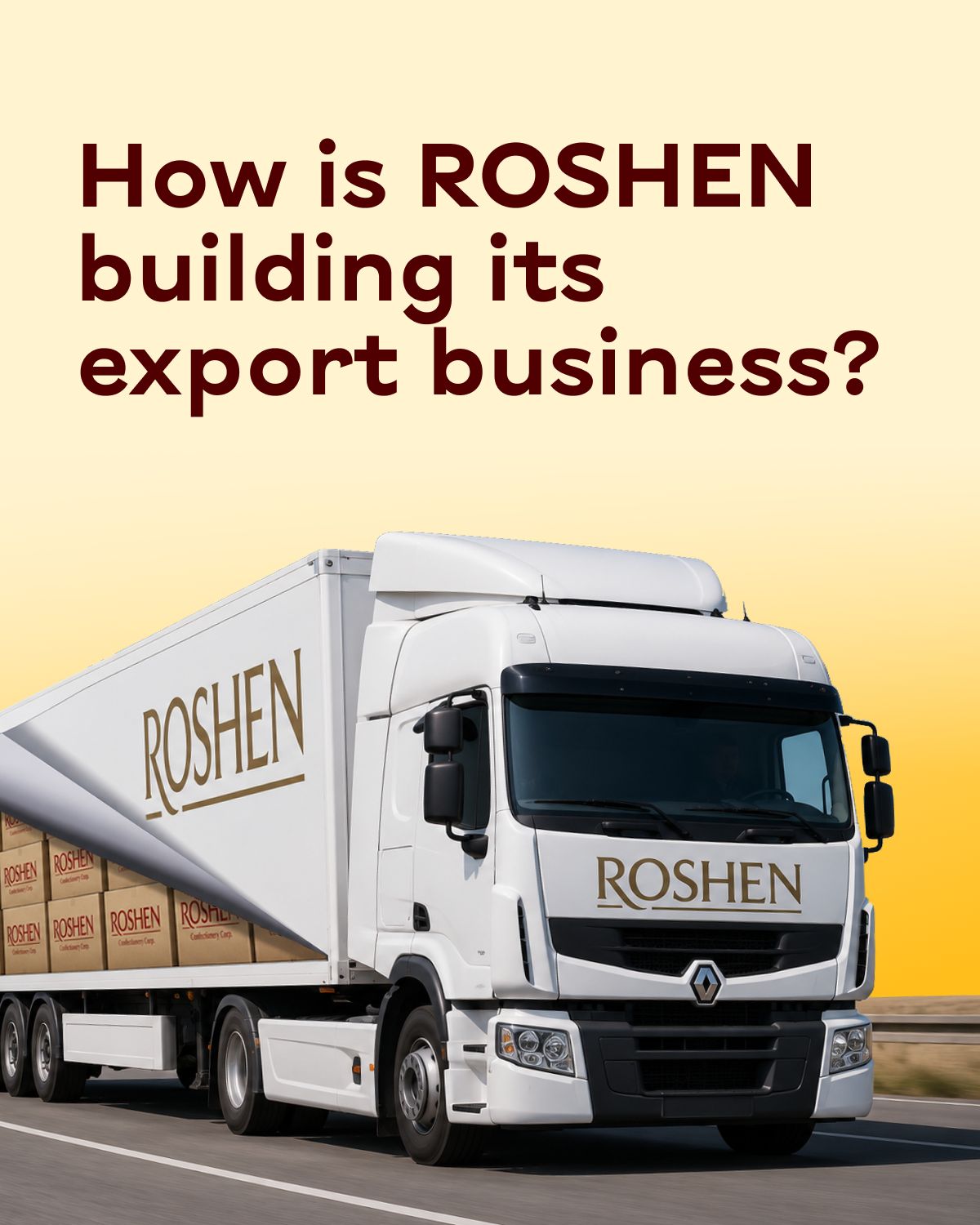 ROSHEN Confectionery Corporation ad