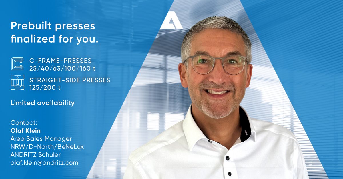 ANDRITZ Schuler ad