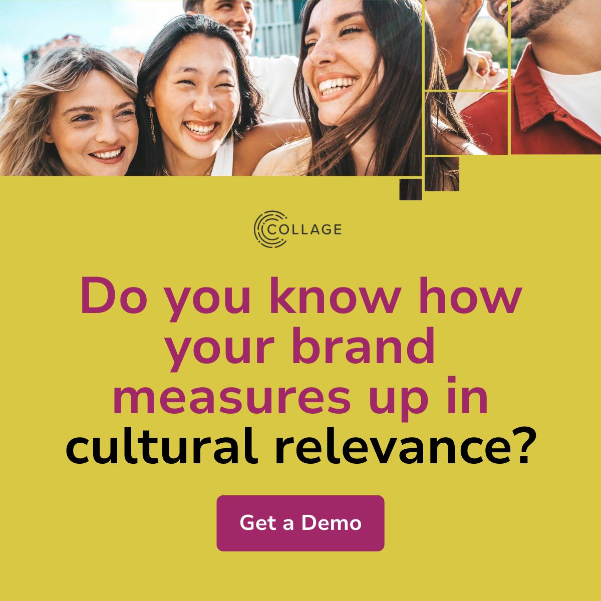 Collage Group ad