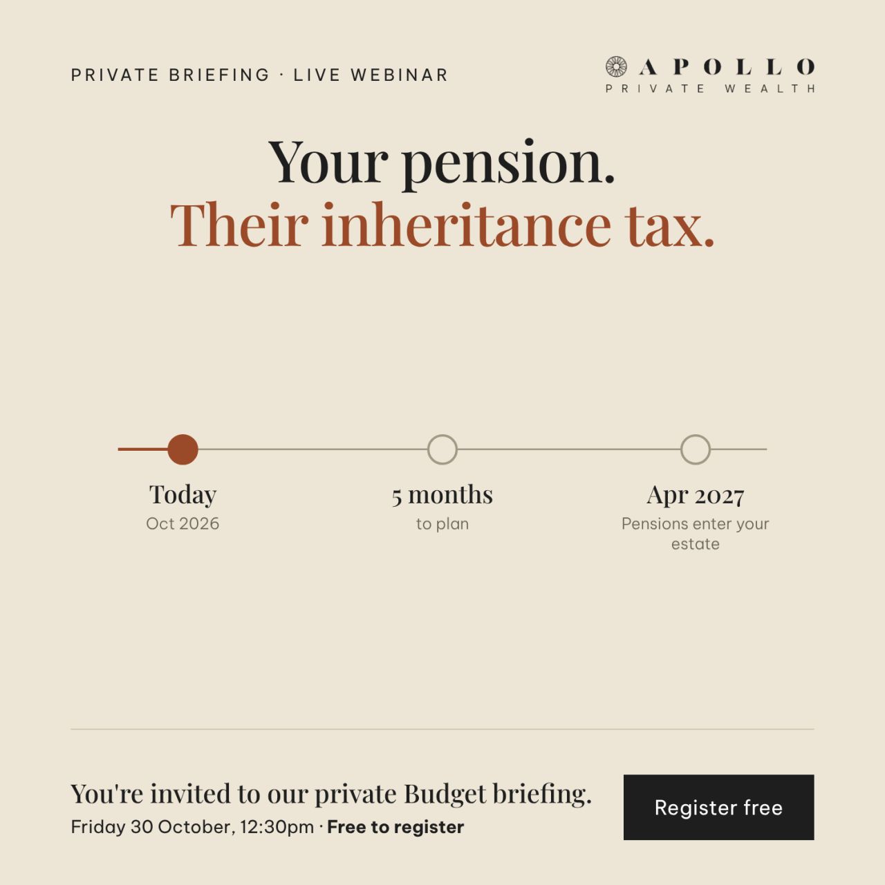 Apollo Private Wealth ad