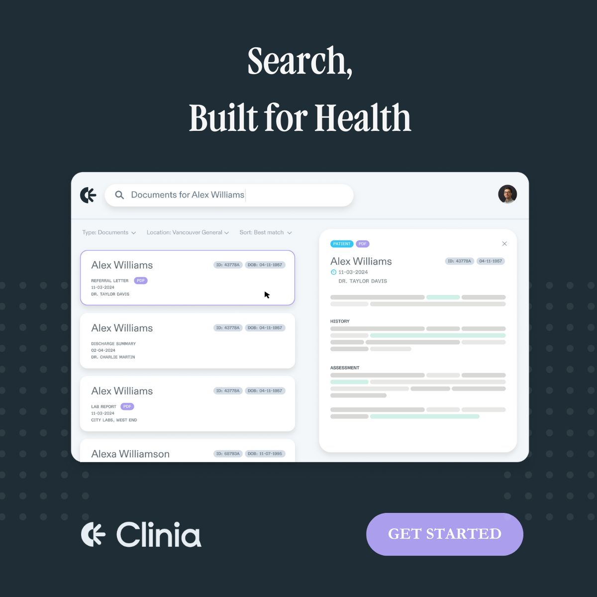 Clinia ad
