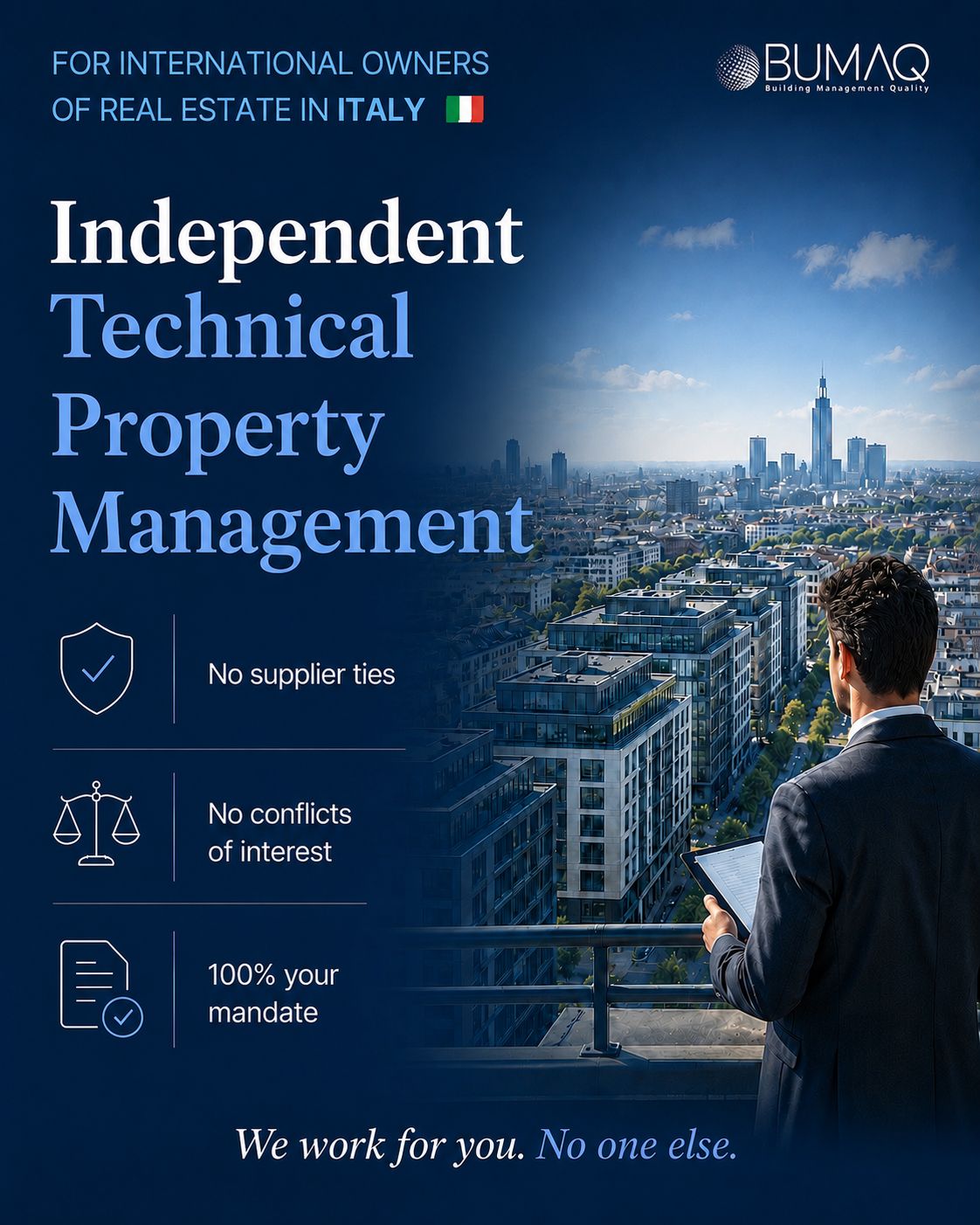 BumaQ - Facility Management R-Evolution ad