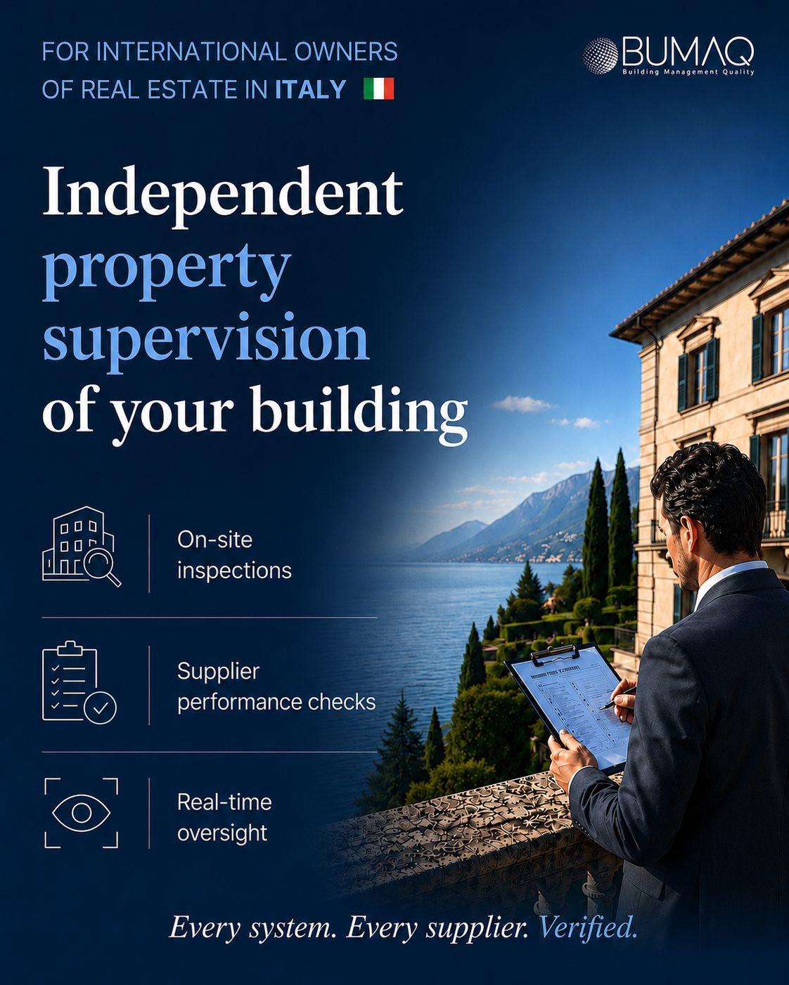 BumaQ - Facility Management R-Evolution ad