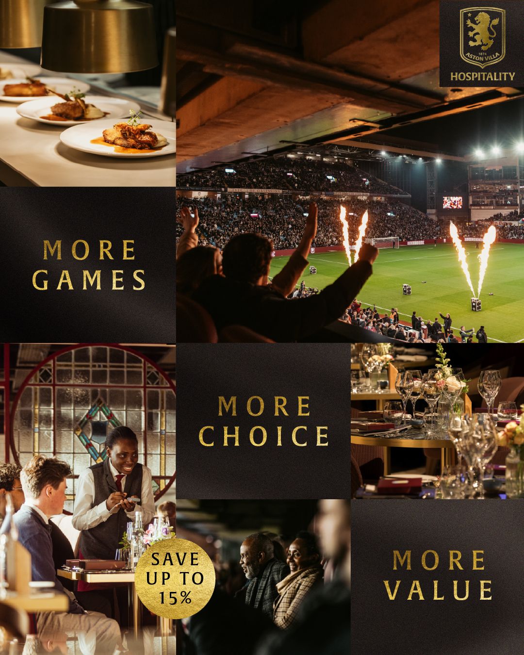 Aston Villa Football Club ad