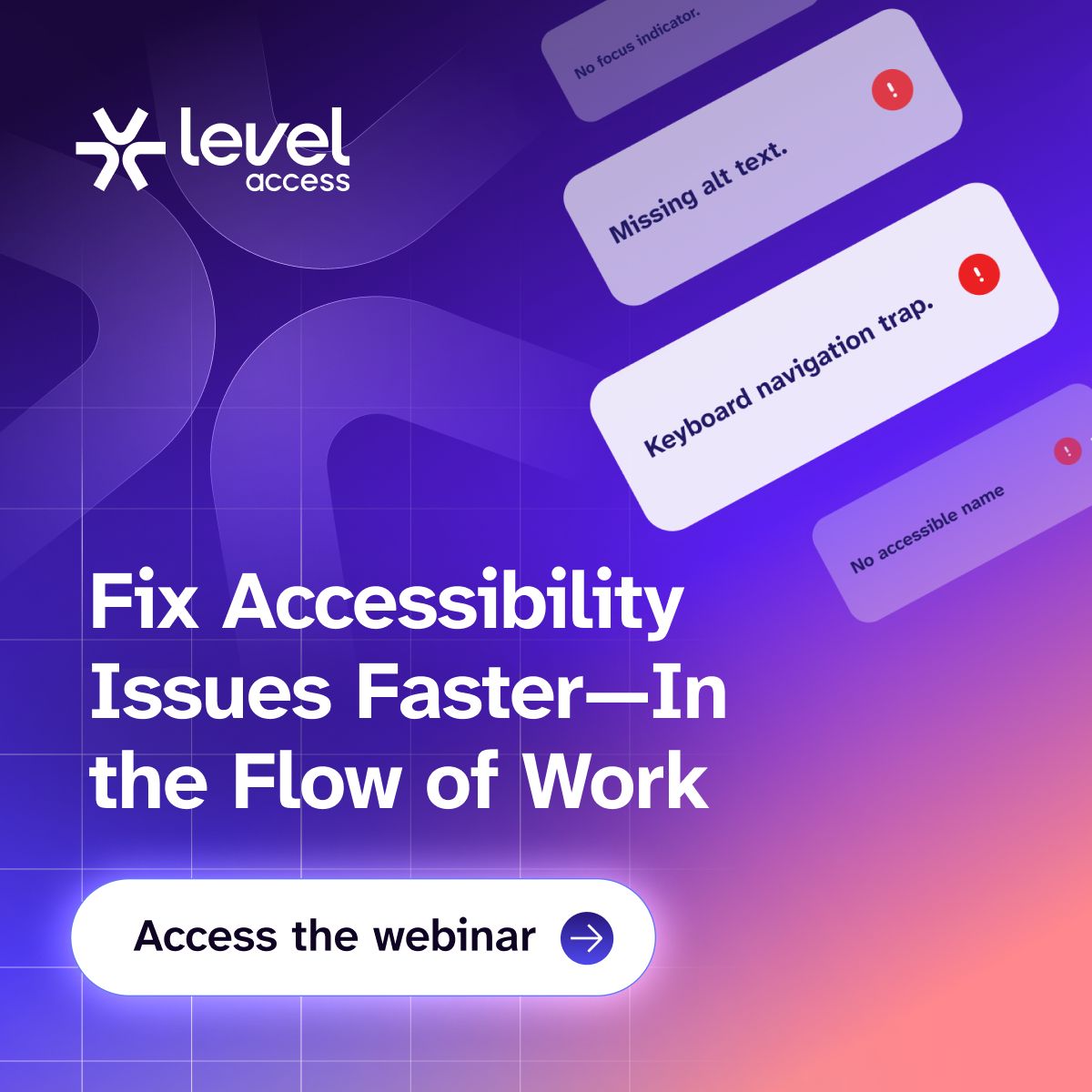 Level Access ad