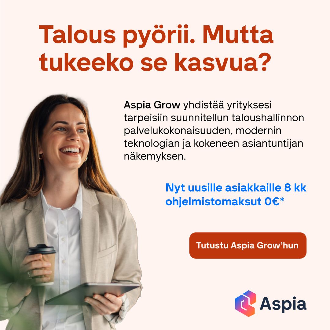 Aspia Suomi ad