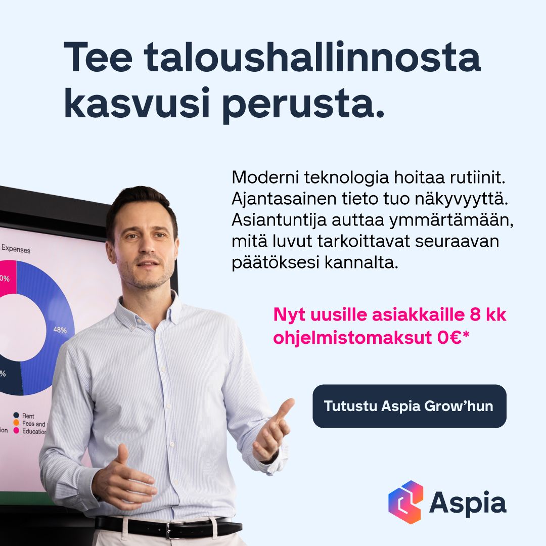Aspia Suomi ad