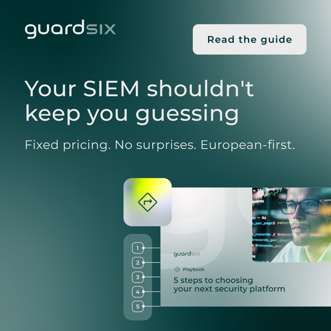 Guardsix (formerly Logpoint) ad