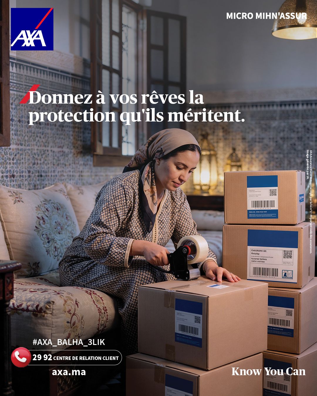 AXA Assurance Maroc ad