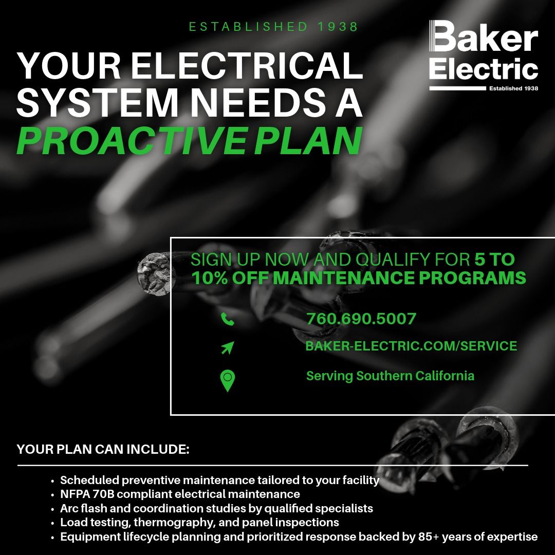 Baker Electric ad