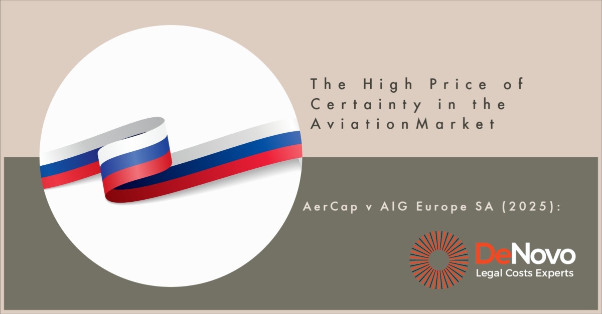 DeNovo | Legal Costs Experts ad