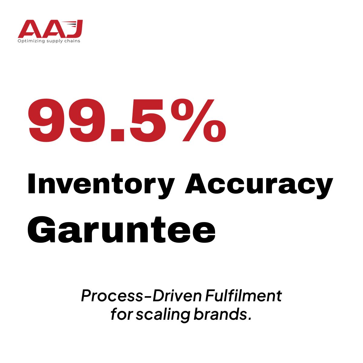 AAJ Supply Chain Management ad