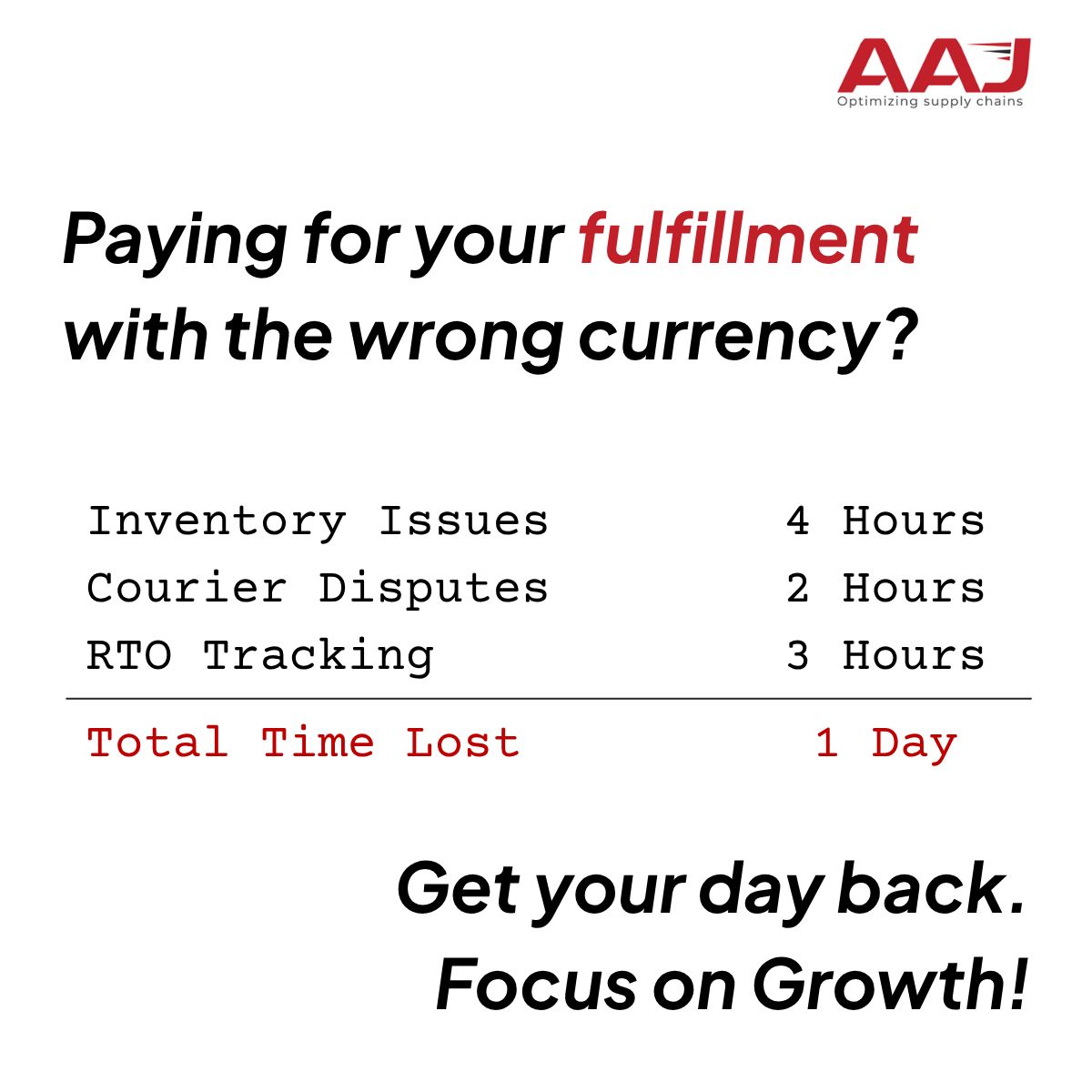 AAJ Supply Chain Management ad