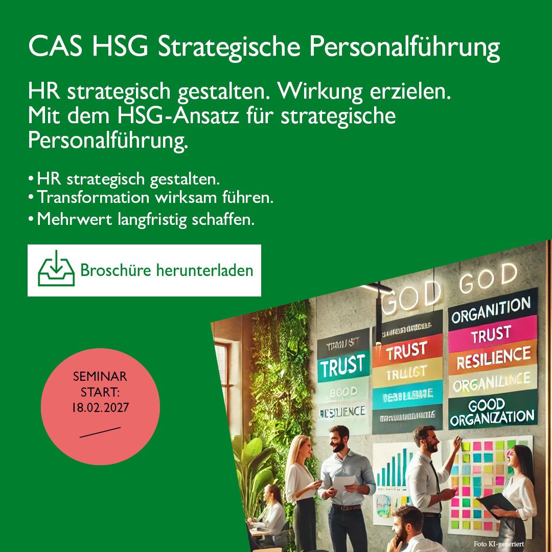 Institut für Arbeit, Arbeitsorganisation und Transformation | Universität St. Gallen ad