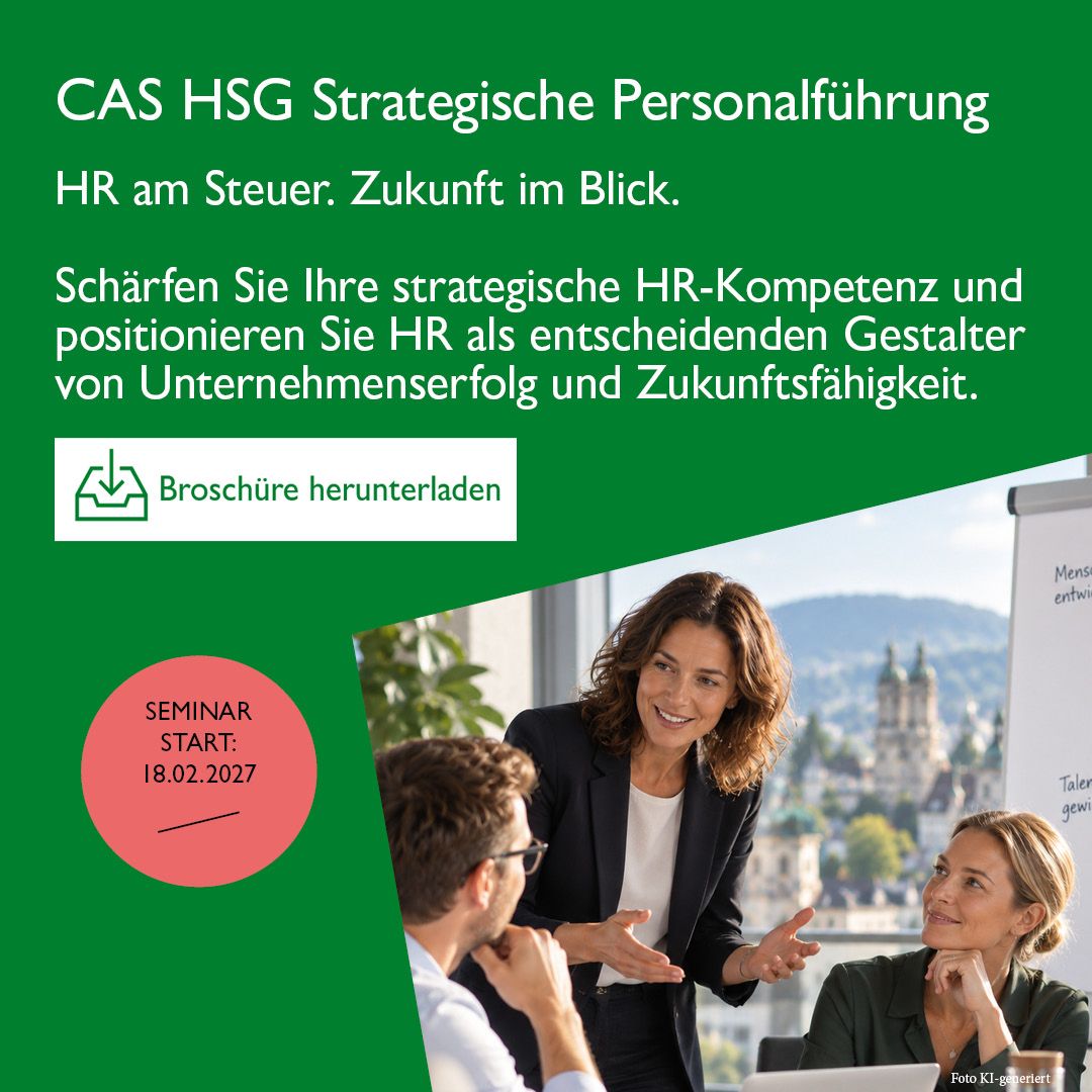 Institut für Arbeit, Arbeitsorganisation und Transformation | Universität St. Gallen ad