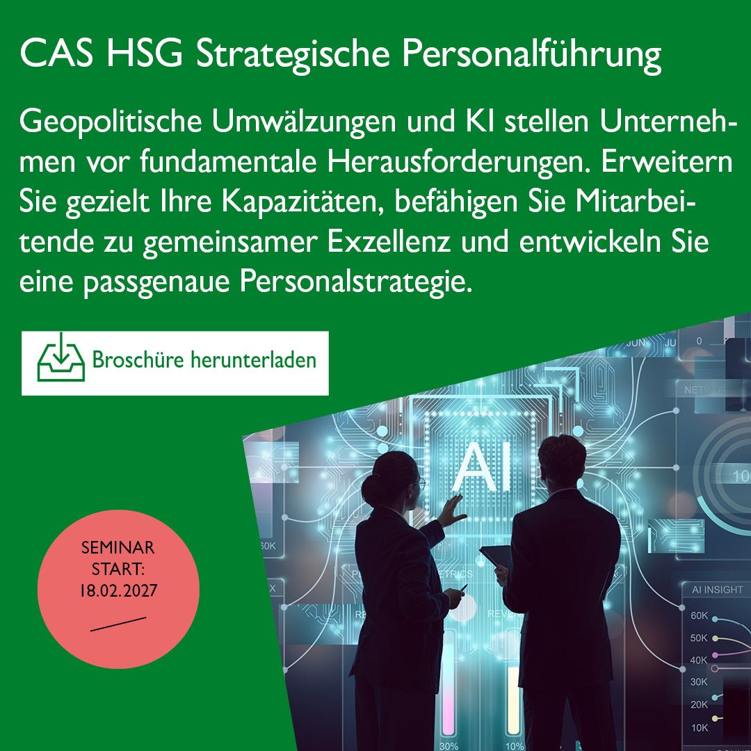 Institut für Arbeit, Arbeitsorganisation und Transformation | Universität St. Gallen ad